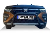 OMSA Dacia Sandero Stepway Pars Ön Koruma Çap:60 Siyah 2021 ve Sonrası thumbnail 3