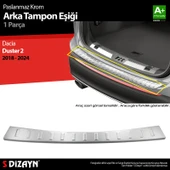 S-Dizayn Dacia Duster Krom Arka Tampon Eşiği 2018-2023 thumbnail 1