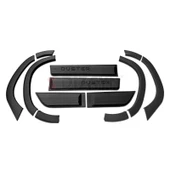 S-Dizayn Dacia Duster 2 Kapı Koruma ve Çamurluk Kaplaması Dodik Seti 12 Prç 2018-2023 A+ Kalite thumbnail 2