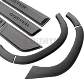 S-Dizayn Dacia Duster 2 Kapı Koruma ve Çamurluk Kaplaması Dodik Seti 12 Prç 2018-2023 A+ Kalite thumbnail 4