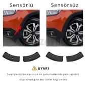 S-Dizayn Dacia Duster 2 Kapı Koruma ve Çamurluk Kaplaması Dodik Seti 12 Prç 2018-2023 A+ Kalite thumbnail 5