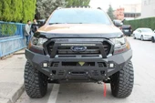 OMSA Ford Ranger Dakar Çelik Ön Tampon Sensörlü-Sensörsüz 2015-2022 Arası thumbnail 1