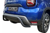 OMSA Dacia Duster Pars Arka Koruma Çap:60 Siyah 2018-2024 Arası thumbnail 2
