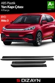 S-Dizayn BYD Atto 3 ABS Plastik Yan Kapı Koruma Çıtası 2022 Üzeri A+ Kalite thumbnail 1