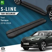 S-Dizayn Seat Tarraco S-Line Siyah Yan Basamak 193 Cm 2018-2024 A+ Kalite thumbnail 1