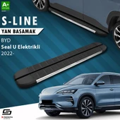 S-Dizayn BYD Seal U Elektrikli S-Line Krom Yan Basamak 193 Cm 2022 Üzeri A+ Kalite thumbnail 1