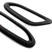 S-Dizayn Fiat Egea Siyah ABS Plastik Sinyal Çerçevesi 2 Prç. ABS Plastik Dolgulu 2015 Üzeri A+ Kalite thumbnail 4