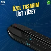 S-Dizayn Citroen Jumpy 3 Kısa Şase TrimLine Siyah Yan Basamak 213 Cm 2016 Üzeri thumbnail 3