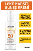 Dermaderm 2 Adet Spf 50+ Yüksek Uva/uvb Koruma Yeni Üretim Bitkisel Güneş Kremi 2 x 100 gr ve 1 Adet Spf 50+ Güneş Koruma Vitaminli Yüz ve Vücut Güneş Kremi 100 ml. - 5