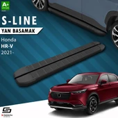 S-Dizayn Honda HR-V 3 S-Line Siyah Yan Basamak 173 Cm 2021 Üzeri thumbnail 1
