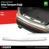 S-Dizayn Seat Ibiza Krom Arka Tampon Eşiği 2017 Üzeri A+ Kalite thumbnail 1