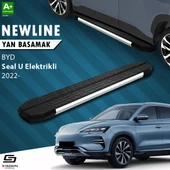 S-Dizayn BYD Seal U Elektrikli NewLine Krom Yan Basamak 193 Cm 2022 Üzeri A+ Kalite thumbnail 1