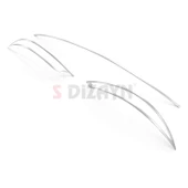 S-Dizayn Fiat Egea SD Krom Arka Tampon Difüzör Çıtası 3 Prç. 2015 Üzeri (Mat Krom) A+ Kalite thumbnail 3