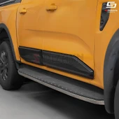 S-Dizayn Ford Ranger 4 ABS Plastik Kapı Koruma Gövde Kaplaması 4 Prç. 2023 Üzeri A+ Kalite thumbnail 5