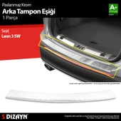 S-Dizayn Seat Leon SW Krom Arka Tampon Eşiği 2013-2019 A+ Kalite thumbnail 1