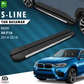 S-Dizayn Bmw X6 F16 S-Line Krom Yan Basamak 193 Cm 2014-2018 A+ Kalite thumbnail 1