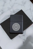 Nesnel Gift Uğur Sembolü Motifli Metal Benzinli Çakmak - 1