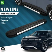 S-Dizayn VW Tayron 2 NewLine Krom Yan Basamak 193 Cm 2024 Üzeri A+ Kalite thumbnail 1