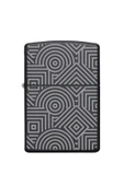 Nesnel Gift Karmaşık Geometri Desenli Metal Benzinli Çakmak - 3