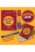 nesnel yayınlar Öğretmenim ve Ben Aramızda Ayraç Kartpostal Kalem - Gri - 1