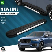 S-Dizayn Volvo XC90 2 NewLine Krom Yan Basamak 193 Cm 2015 Üzeri A+ Kalite thumbnail 1