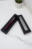 Nesnel Gift İtalyan Metal Roller Kalem - Bordo thumbnail 1