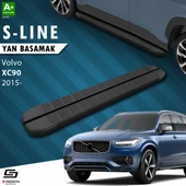S-Dizayn Volvo XC90 2 S-Line Siyah Yan Basamak 193 Cm 2015 Üzeri thumbnail 1