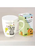 Halk Kitabevi Kedi Ailesi Kupa Bardak - Matcha Kayısı Aromalı Form Çayı - 1