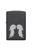 Nesnel Gift Melek Kanatları Motifli Metal Benzinli Çakmak thumbnail 3