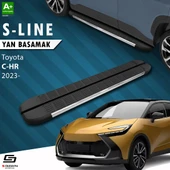S-Dizayn Toyota C-HR 2 S-Line Krom Yan Basamak 173 Cm 2023 Üzeri A+ Kalite thumbnail 1