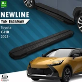 S-Dizayn Toyota C-HR 2 NewLine Siyah Yan Basamak 173 Cm 2023 Üzeri A+ Kalite thumbnail 1