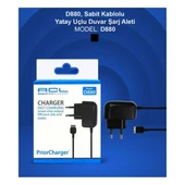 ACL AC-3 D880 0.6A 1mt Sabit Kablolu Şarj Aleti Seyahat Şarj thumbnail 4