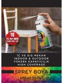 Sibax Akrilik Sprey Boya – 400 ml | Parlak Renkli Hızlı Kuruyan Boya | Metal, Ahşap, Cam, Plastik, Duvar Uyumlu | Tüm Renkler thumbnail 8