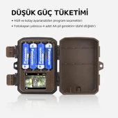 QASUL Mini Avcılık Kamera 16MP 1080 P HD Yaban Hayatı Açık Hareket Aktif Tetik İzcilik Fotoğraf Tuzakları - 5