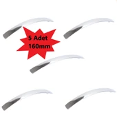 Lüx Çekmece Kulpları Dolap Mobilya Kulp Köprü 160 mm Metal Kulp 5 Adet thumbnail 2