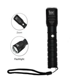 Şarjlı Pilli Zoomlu El Feneri  Wt-087 thumbnail 4