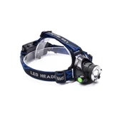 Orjinal 800 Lümen Tx6 Şarjlı Zoomlu Kafa Feneri Wt-120 thumbnail 3