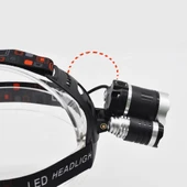 3 Başlıklı Şarjlı  Kafa Feneri   Wt-256 thumbnail 3