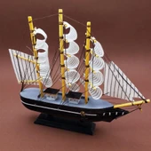 Büyük Boy Yelkenli Ahşap Gemi thumbnail 1