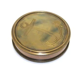 Üzeri Çapa İşlemeli Pirinç Kullanışlı Pusula 7221a thumbnail 2