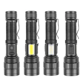 Ps-6153 10000 Lümen Zoomlu Mıknatıslı Tg Cob Led Powerbank Özellikli Profesyonel El Feneri thumbnail 2