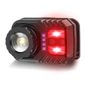 Ps-571 Sensör Xpg Cob Led Usb Şarj Edilebilir Lityum Pilli Zoomlu Kafa Lambası thumbnail 1