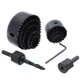 11 Parça Panç Seti Ağaç Kesme Testere Matkap Ucu Takımı Alçıpan Tavan Kesme thumbnail 2