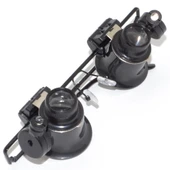 Gözlük Model Çıft Led Aydınlatma ,saat Onarımı Için Harika Büyüteç thumbnail 3