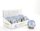 Taşlı İstanbul Tasarımı El Aynası Kalın Alk2492 - 1