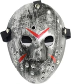 Jason Maskesi Hannibal Maskesi Metal Gümüş Renk 20x25 Cm thumbnail 1