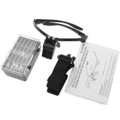 Işıklı Gözlük Büyüteç  5 Farklı Lens 9892b thumbnail 4