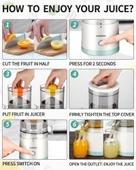 Çok Fonksiyonlu Meyve Sıkacağı Ev Otomatik Cüruf Suyu Ayırma thumbnail 5