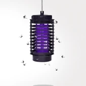 Elektrikli Sinek Öldürücü Cihaz Cız Lamba Mor Işık thumbnail 2