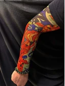 Çorap Dövme Giyilebilir Kol Bacak Dövmesi Likralı 2 Adet Model 4 thumbnail 2